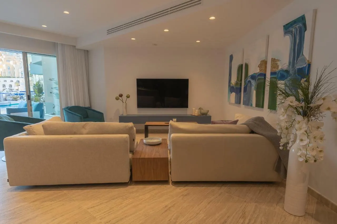 3Br Gem At The Prestigious Laguna Portomaso Hotel San Giuliano Appartamento